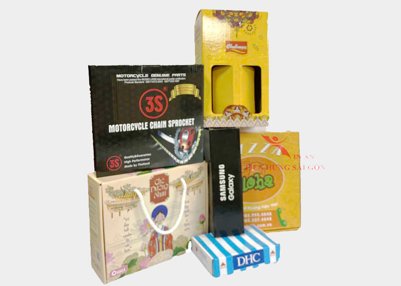 hộp giấy các loại